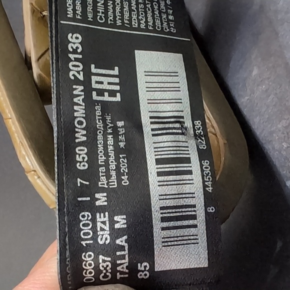 MNG Mango Women's Braided Green Belt,Size M. - Picture 6 of 9